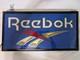 Vintage 90s Reebok lightup retail sign