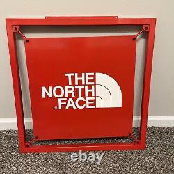 Vintage 90s Y2K The North Face TNF Metal Store Display Sign 24 X 24