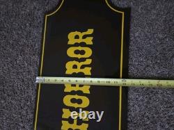 Vintage Adventureland Video Store Horror Sign