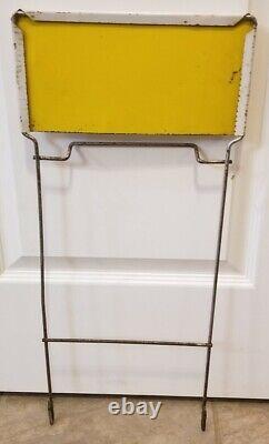 Vintage Advertising Big Bear Little Bear Designed Store Display Metal Sign Rack