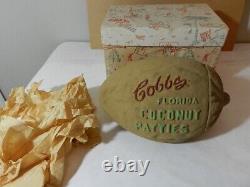 Vintage Advertising Display- 1944 Cobb's Florida Coconut Patties Counter Display