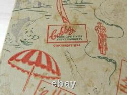 Vintage Advertising Display- 1944 Cobb's Florida Coconut Patties Counter Display