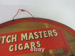 Vintage Advertising Dutch Masters Tobacco Cigar Tin Oval Sign Store Display 563