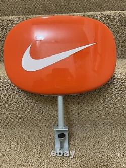 Vintage Advertising NIKE ICONIC SWOOSH Store DISPLAY OVAL Double Sided SIGN