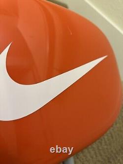 Vintage Advertising NIKE ICONIC SWOOSH Store DISPLAY OVAL Double Sided SIGN
