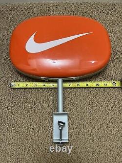 Vintage Advertising NIKE ICONIC SWOOSH Store DISPLAY OVAL Double Sided SIGN