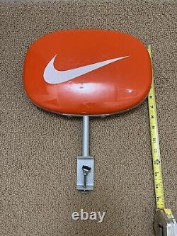 Vintage Advertising NIKE ICONIC SWOOSH Store DISPLAY OVAL Double Sided SIGN