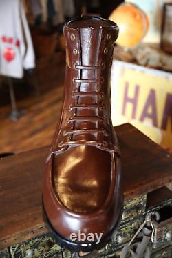 Vintage Advertising Store Display Boot Shoe Mens workwear hiking Camping