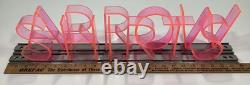 Vintage Arrow Shirts Clothing Retail Store Sign Display Advertising 24