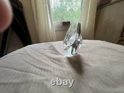 Vintage Baccarat Crystal Store Display Sign almost perfect 1 tiny chip in photo