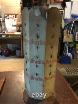 Vintage Brach's metal store rotating candy display. Very hard find. Wonderful co