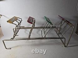 Vintage Bubble Yum 4 Tier Retail Store Tabletop Rack Display