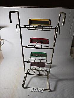 Vintage Bubble Yum 4 Tier Retail Store Tabletop Rack Display