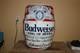 Vintage Budweiser Beer Kegs For Sale Anheuser Busch 22 Metal Store Display Sign