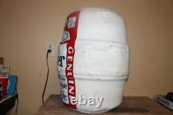Vintage Budweiser Beer Kegs For Sale Anheuser Busch 22 Metal Store Display Sign