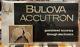 Vintage Bulova Accutron Watch Advertising Display Sign Store Very Good Condition