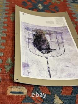 Vintage Burton 2001 Seven Snowboard In-store Display Art John Copeland Raven