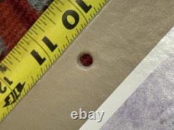 Vintage Burton 2001 Seven Snowboard In-store Display Art John Copeland Raven