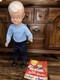 Vintage Buster Brown Advertising Store Display Mannequin Toddler Doll 31 Tall