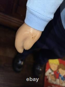 Vintage Buster Brown Advertising Store Display Mannequin Toddler Doll 31 Tall