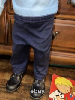 Vintage Buster Brown Advertising Store Display Mannequin Toddler Doll 31 Tall