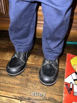 Vintage Buster Brown Advertising Store Display Mannequin Toddler Doll 31 Tall