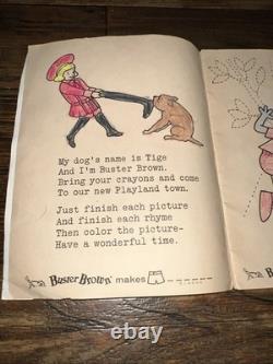 Vintage Buster Brown Advertising Store Display Mannequin Toddler Doll 31 Tall