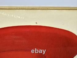 Vintage Buster Brown & Dog Dealer Store Display Sign Easel Back Masonite 14 Vgc