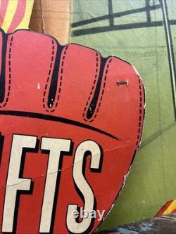 Vintage C. 1940 Gifts Store Display Clown Sign Carnival Circus Gas Grocery Store