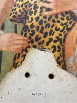 Vintage C. 1940 Gifts Store Display Clown Sign Carnival Circus Gas Grocery Store