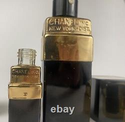 Vintage CHANEL Acrylic? Store Display Perfume Make Up? Body? Wrapping Paper Bags