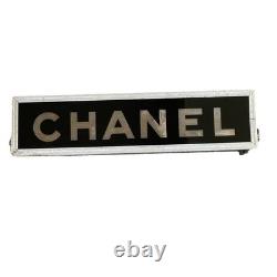 Vintage CHANEL Sign Department Store Display Light up box chain c. 1950 made USA