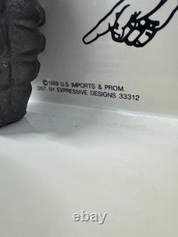 Vintage COMPLAINT DEPARTMENT DUMMY GRENADE TAKE ANUMBER COUNTER TOP DISPLAY SIGN