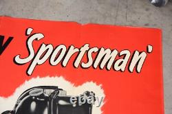 Vintage Chainsaw Store Display sign Titan Sportsman Poster Advertising Tool