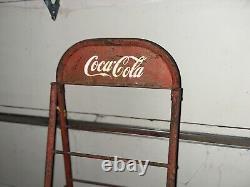 Vintage Coca Cola Advertising Store Display Rack SIGN Coke