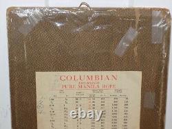 Vintage Columbian Pure Manila Rope Cardboard Store Display Sign