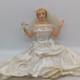 Vintage Countertop Display Bride Mannequin Wedding Dress Advertising NO BASE
