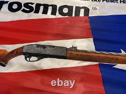 Vintage Crosman 766 Air Pellet Gun Coleman Store Display Sign Advertisement