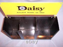 Vintage Daisy BB Gun Bullseye Brand Store Advertising Metal Display Counter Rack