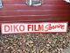Vintage Diko Film Services Wooden Masonite Sign Photography 48 X 8