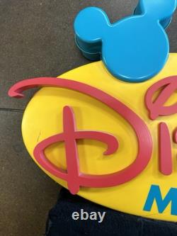Vintage Disney Store Display Plastic Movie Sign 1990's-Y2K Era