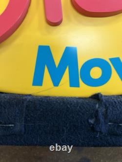 Vintage Disney Store Display Plastic Movie Sign 1990's-Y2K Era