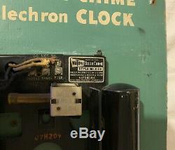 Vintage Door Bell Chime Telechron Clock Advertising Store Display Sign