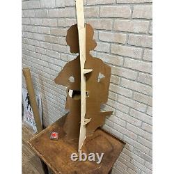 Vintage Dutch Boy Paints Advertising Store Display Easelback Stand Sign Cardboar