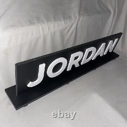 Vintage Early 2000s Y2K Air Jordan Retail Store Sign Display 29x4x6.5