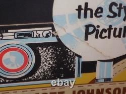 Vintage Endicott Johnson Cardboard Store Display in Frame