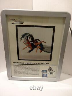 Vintage Fujifilm Professional Store Display Light Sign 18 x 22