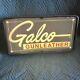 Vintage Galco Gun Leather Dealer Advertising Electric Store Display Sign Rare