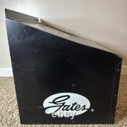 Vintage Gates Fuel Windshield Vacuum Lines Metal Cabinet Advertising Display