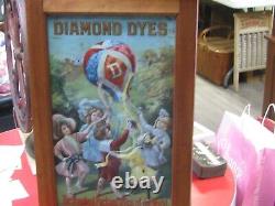 Vintage General Store Diamond Dyes Cabinet Balloon